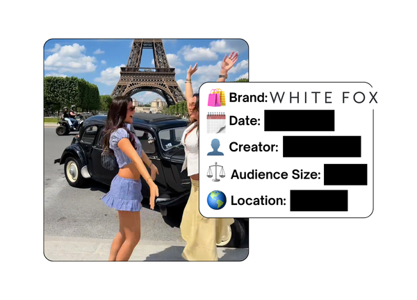 Spotted: White Fox Boutique in a new paid collab