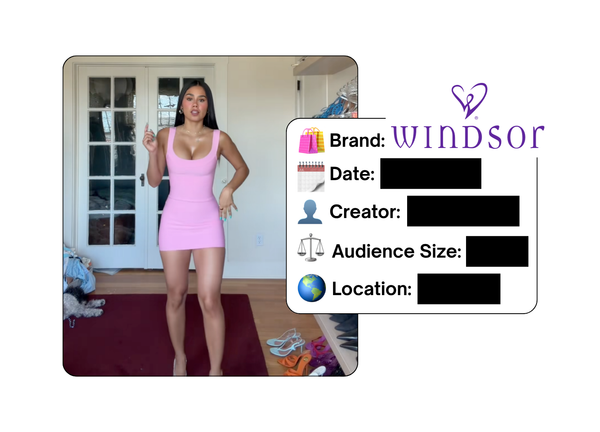 Spotted: ‎Windsor in a new paid collab