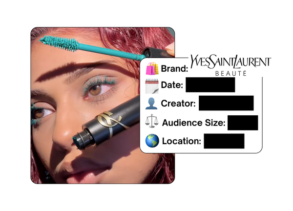 Spotted: YSL Beauty in a new paid collab