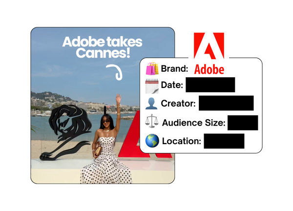 Spotted: Adobe in a new paid collab