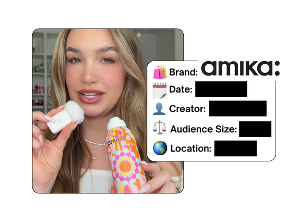 Spotted: Amika in a new paid collab
