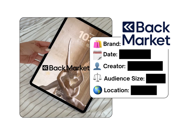 Spotted: Back Market in a new paid collab