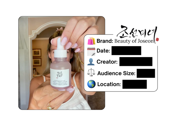Spotted: Beauty of Joseon in a new paid collab