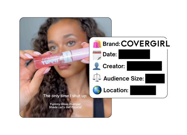 Spotted: COVERGIRL in a new paid collab