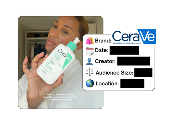 Spotted: CeraVe in a new paid collab