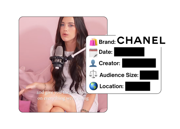 Spotted: Chanel Beauty in a new paid collab