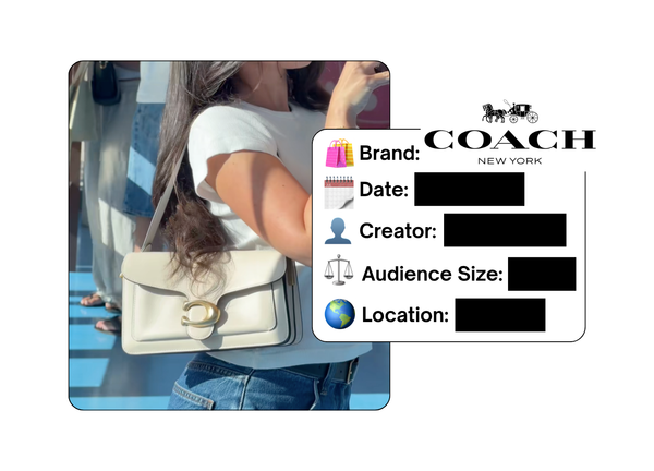 Spotted: Coach in a new paid collab