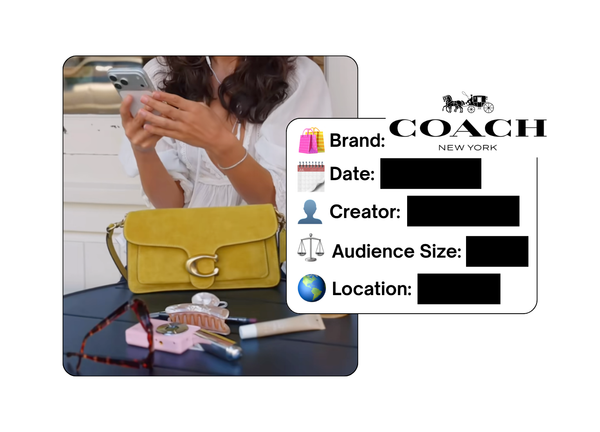 Spotted: Coach in a new paid collab