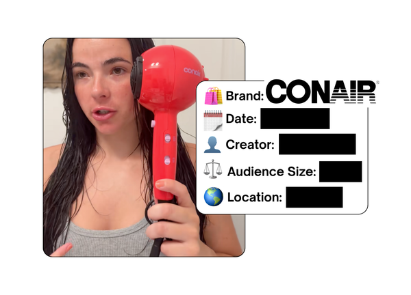 Spotted: Conair Haircare in a new paid collab
