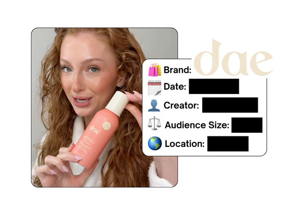 Spotted: Dae Hair in a new paid collab