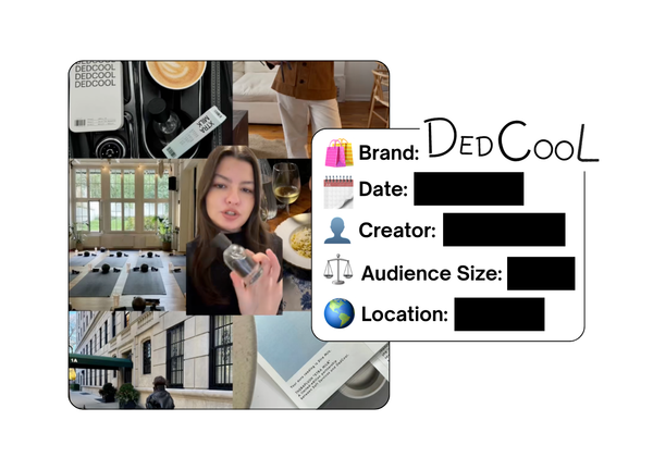 Spotted: DedCool in a new paid collab