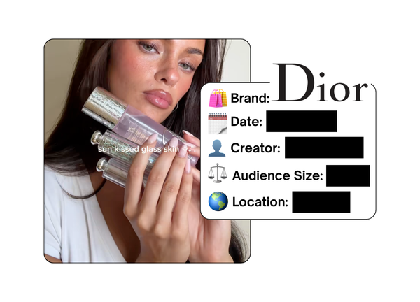 Spotted: Dior Beauty in a new paid collab
