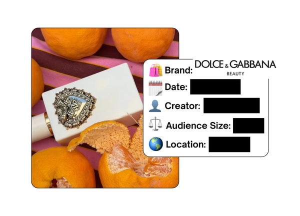 Spotted: Dolce&Gabbana Beauty in a new paid collab