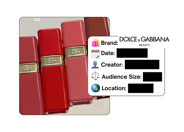 Spotted: Dolce&Gabbana Beauty in a new paid collab
