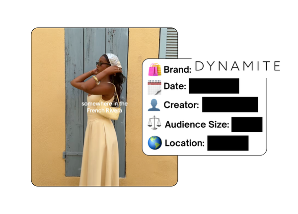 Spotted: Dynamite in a new paid collab