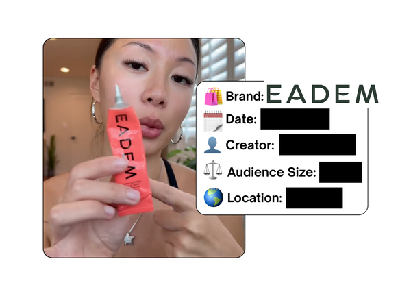 Spotted: EADEM in a new paid collab