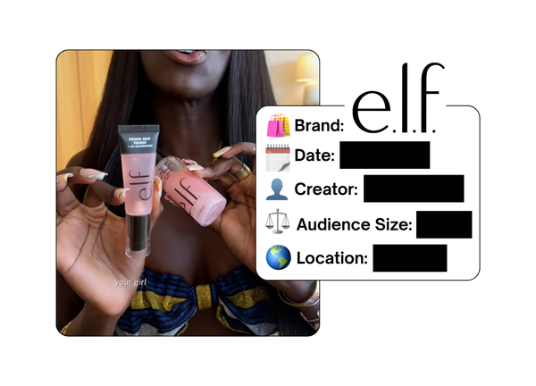 Spotted: Elf Cosmetics in a new paid collab