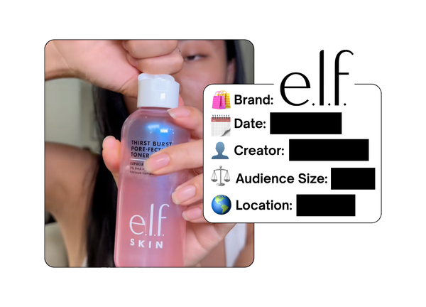 Spotted: Elf Cosmetics in a new paid collab