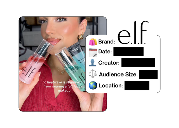 Spotted: Elf Cosmetics in a new paid collab