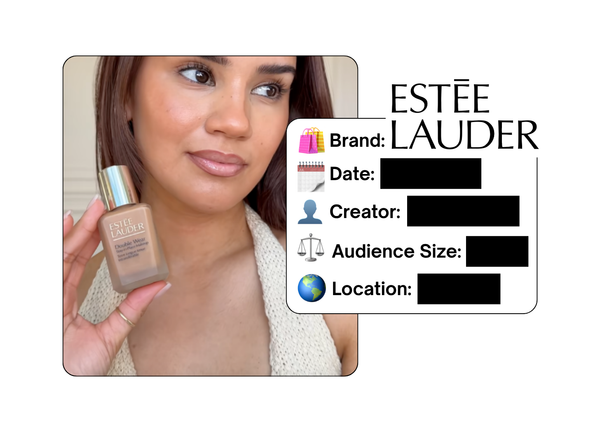 Spotted: Estée Lauder in a new paid collab