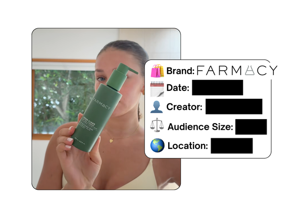 Spotted: Farmacy Beauty in a new paid collab