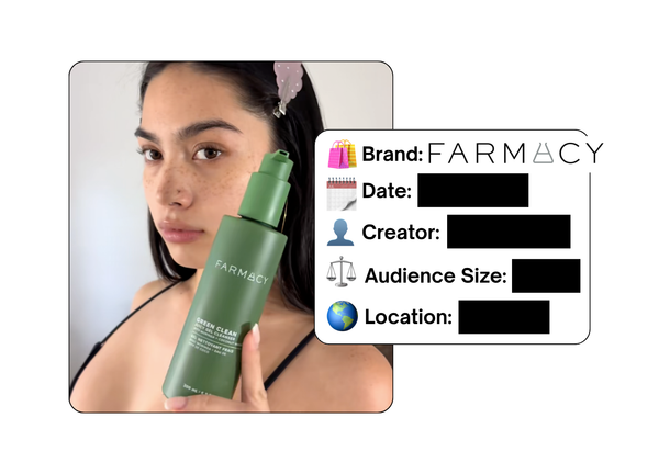 Spotted: Farmacy Beauty in a new paid collab