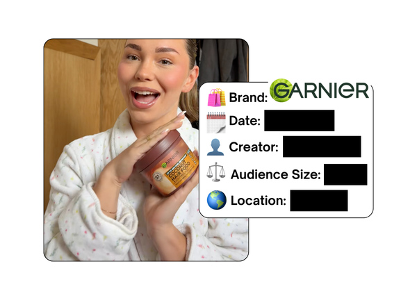 Spotted: Garnier in a new paid collab