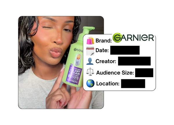 Spotted: Garnier in a new paid collab