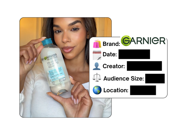 Spotted: Garnier in a new paid collab