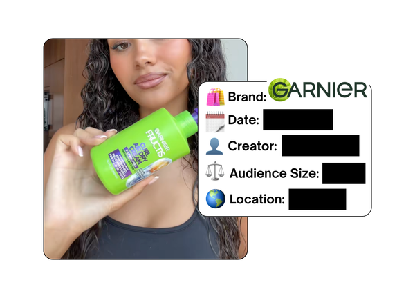Spotted: Garnier in a new paid collab