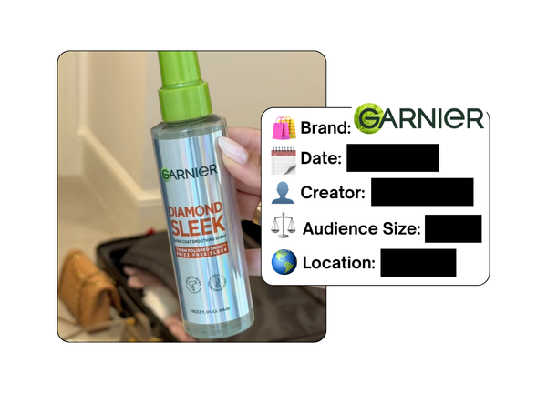 Spotted: Garnier in a new paid collab