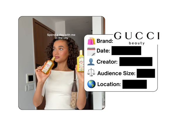 Spotted: Gucci Beauty in a new paid collab
