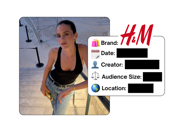 Spotted: H&M in a new paid collab