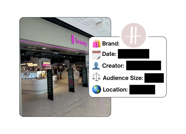 Spotted: Harrods Beauty in a new paid collab