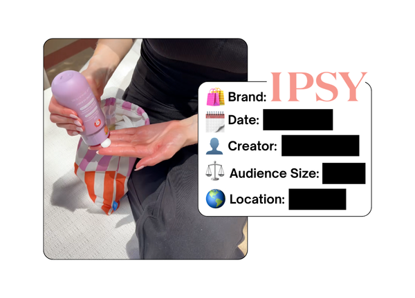 Spotted: IPSY in a new paid collab