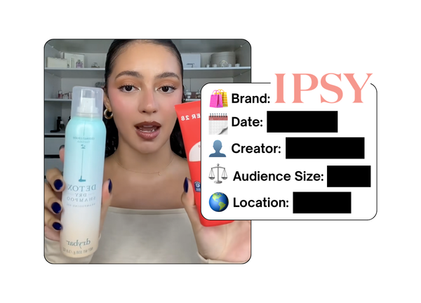 Spotted: IPSY in a new paid collab