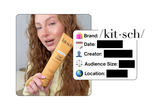 Spotted: Kitsch in a new paid collab