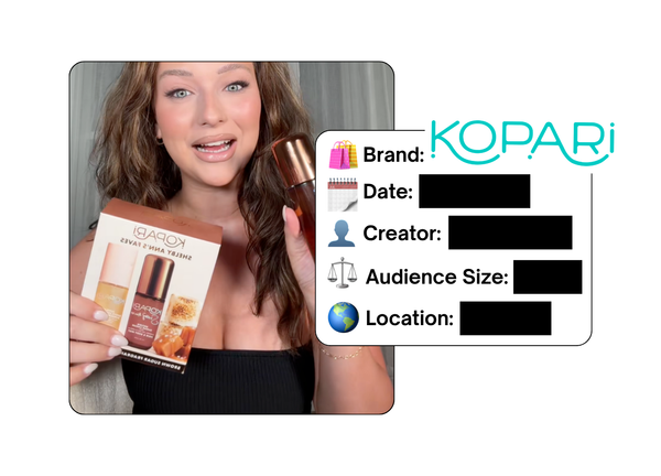Spotted: Kopari Beauty in a new paid collab