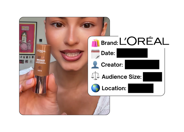 Spotted: L’Oreal in a new paid collab