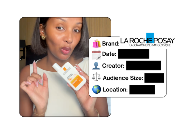 Spotted: La Roche-Posay in a new paid collab