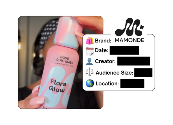 Spotted: MAMONDE in a new paid collab
