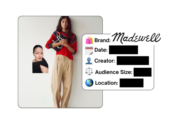 Spotted: Madewell in a new paid collab