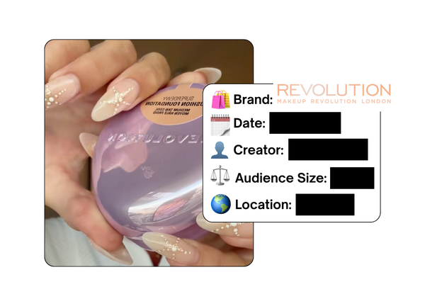 Spotted: Makeup Revolution in a new paid collab
