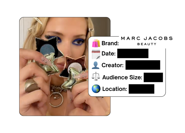 Spotted: Marc Jacobs Beauty in a new paid collab