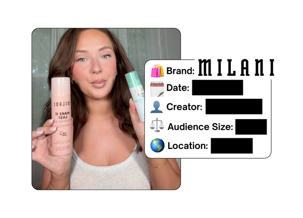 Spotted: Milani Cosmetics in a new paid collab