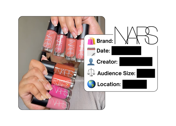 Spotted: NARS in a new paid collab