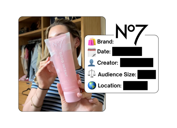 Spotted: No7 in a new paid collab