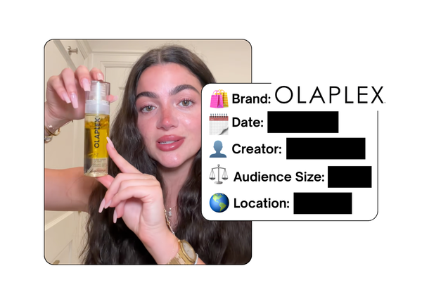 Spotted: Olaplex in a new paid collab