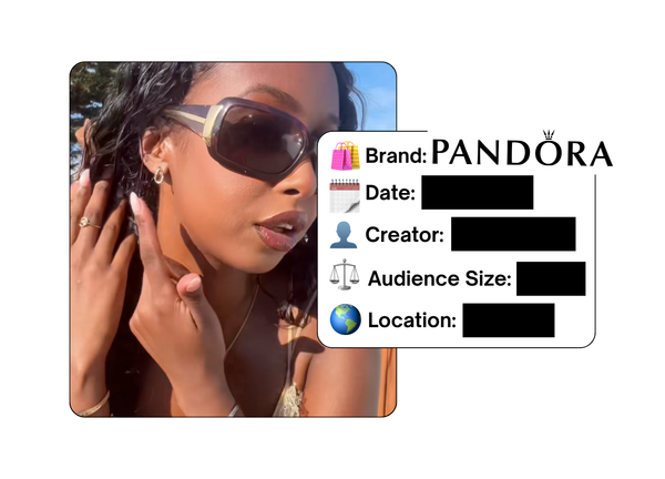 Spotted: Pandora in a new paid collab