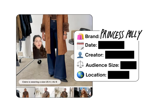 Spotted: Princess Polly in a new paid collab